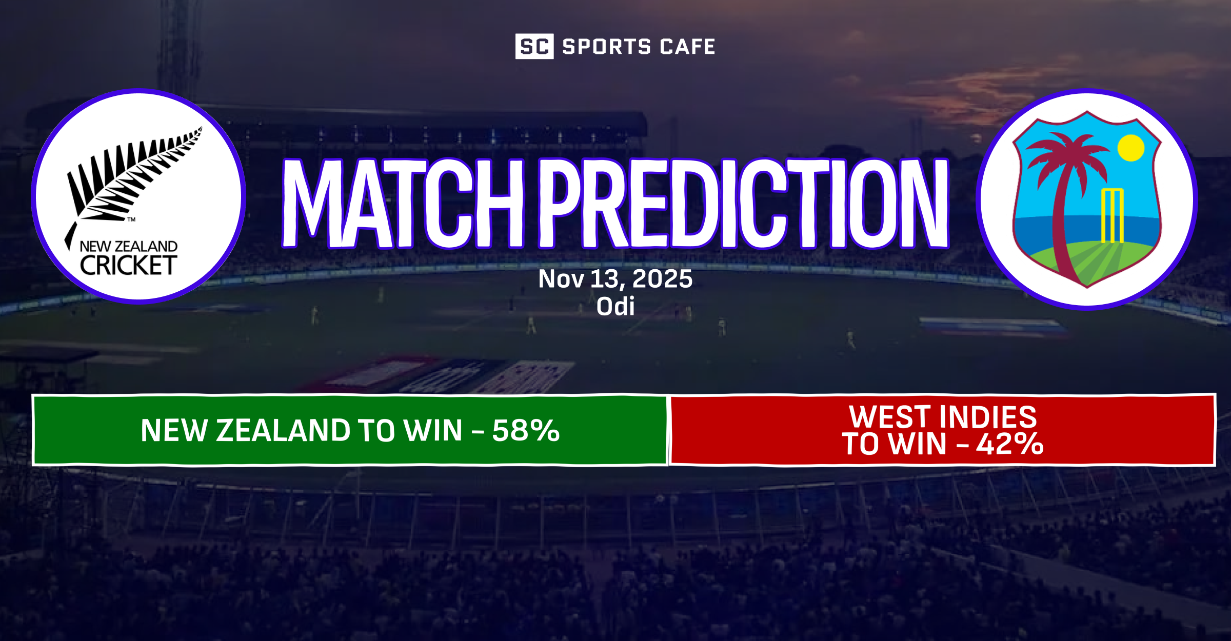 New Zealand Vs West Indies
